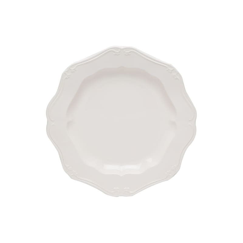 Red Vanilla Country Estate White Service Platter 13"