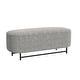 preview thumbnail 31 of 44, HomePop Ellipse Modern Storage Bench with Metal Legs