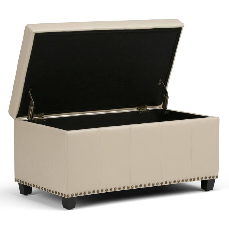 Modern Storage Ottoman Bench for Living Room
