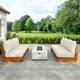 Option Teak+Beige