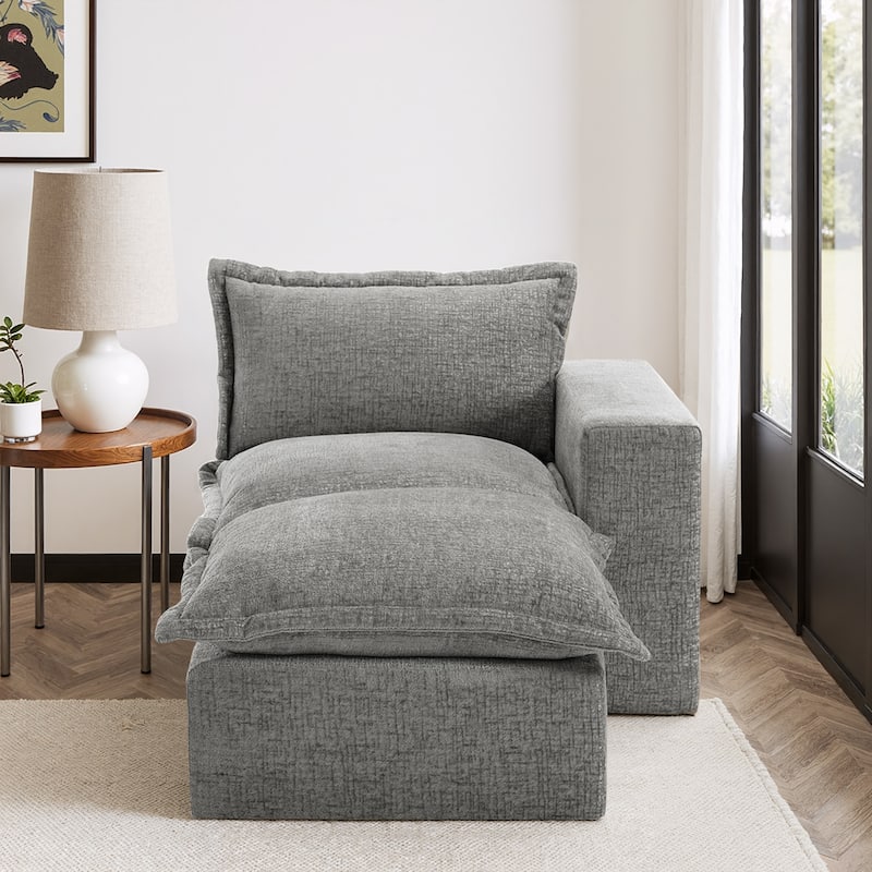 Comfy Cloud Couch Plush Modular Sectional Sofa For Living Room