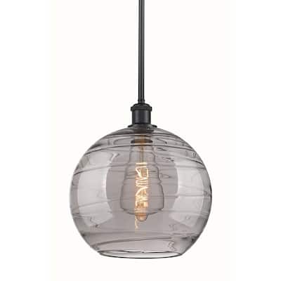 Innovations Lighting 516-1S-14-12 Athens Deco Swirl Pendant Athens