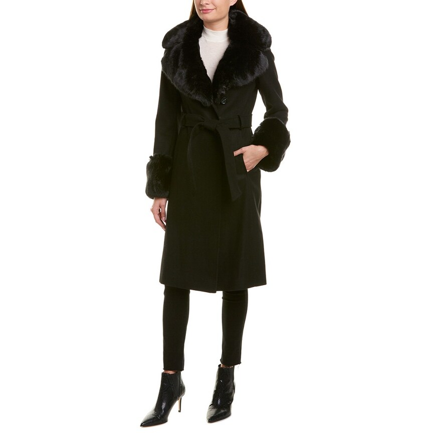 french connection wrap coat