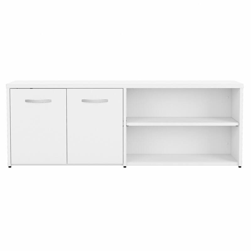 Studio C Low Storage Cabinet with Doors by Bush Business Furniture