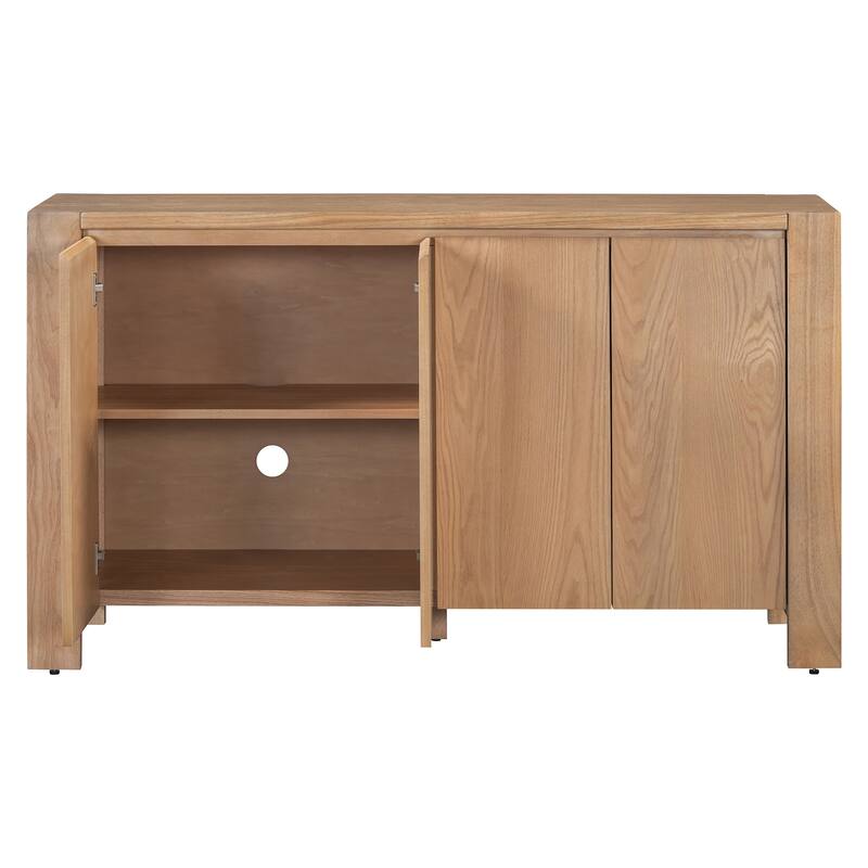 4-door Storage Cabinet Sideboard Buffet Cabinet TV Cabinet Console Table