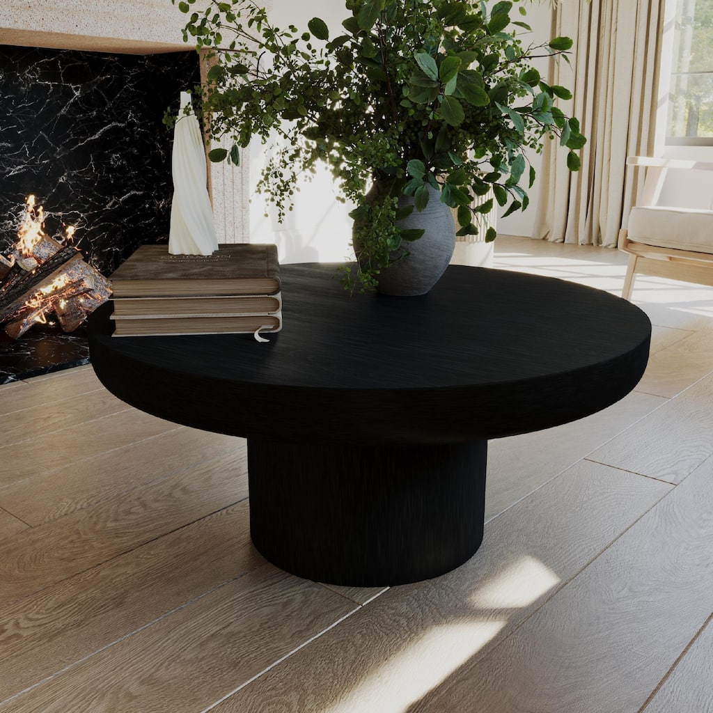 Maven Lane Owen Rustic Wooden Coffee Table