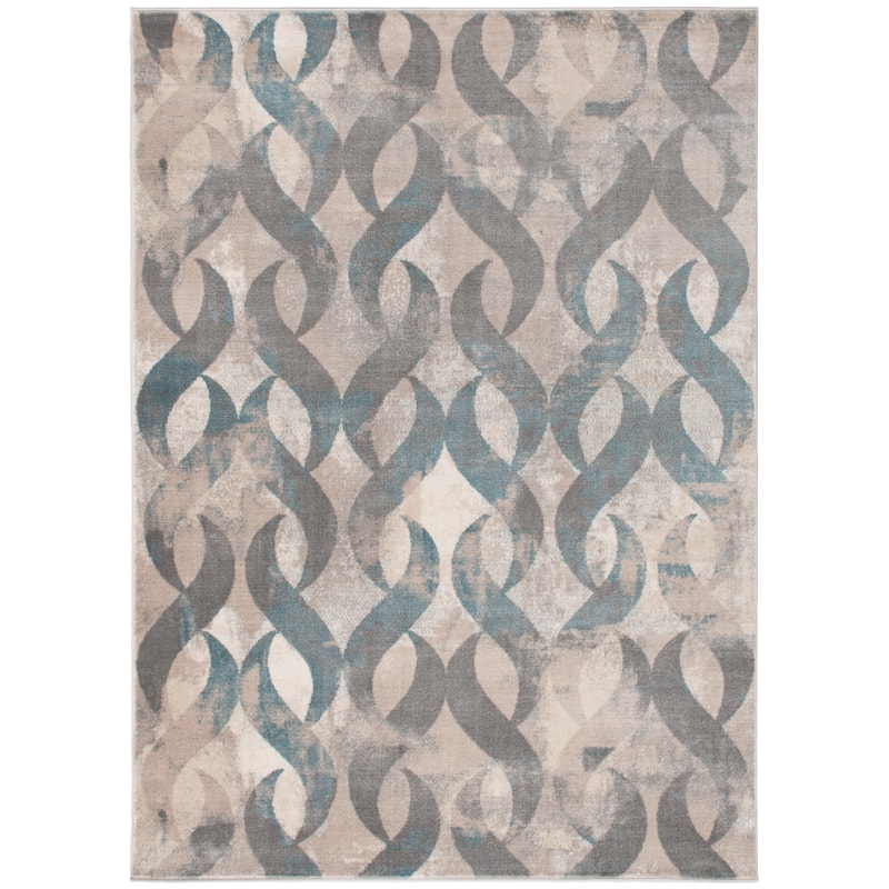 Mayberry Galleria Lenox Contemporary Area Rug - 5'3" x 7'3" - Gray