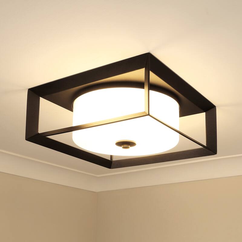 Smyth 13.25" Wide Outdoor Flush Mount