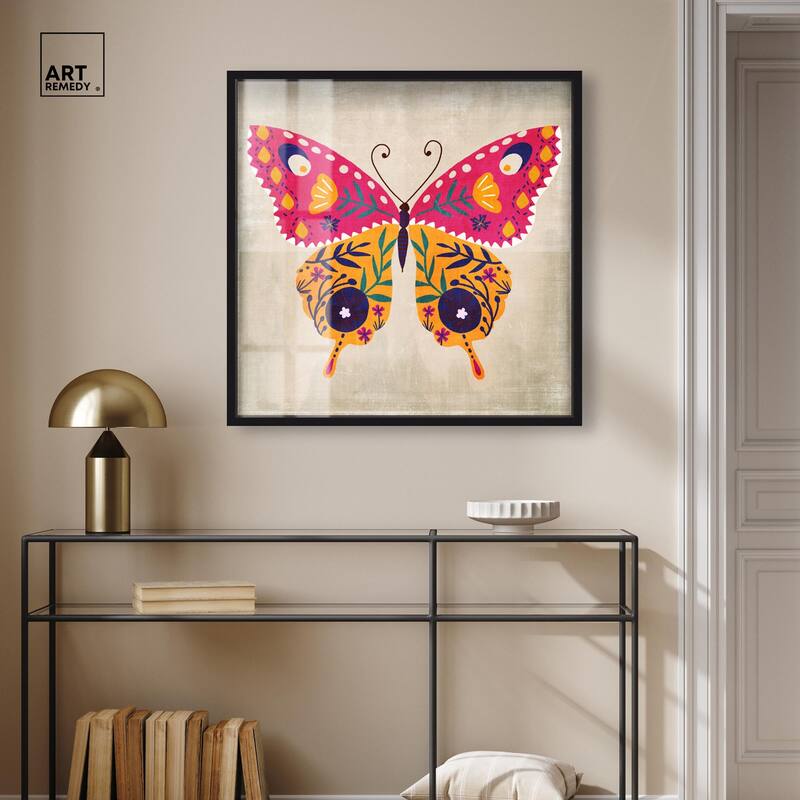 Butterfly Wings II Shadowbox by Art Remedy