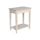 The Gray Barn Moonshine Narrow End Table - 22" x 14" - Unfinished