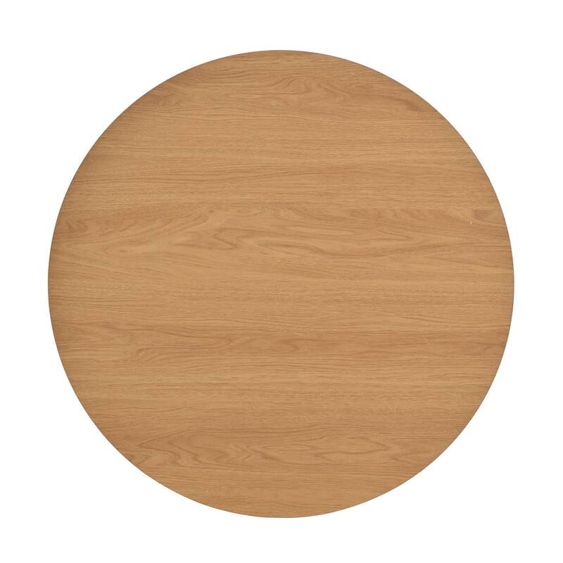 Mid Century Modern 74.8" TV Stand & Coffee Table Set for TVs up to 75", Wooden Media Console with Fluted Sliding Doors