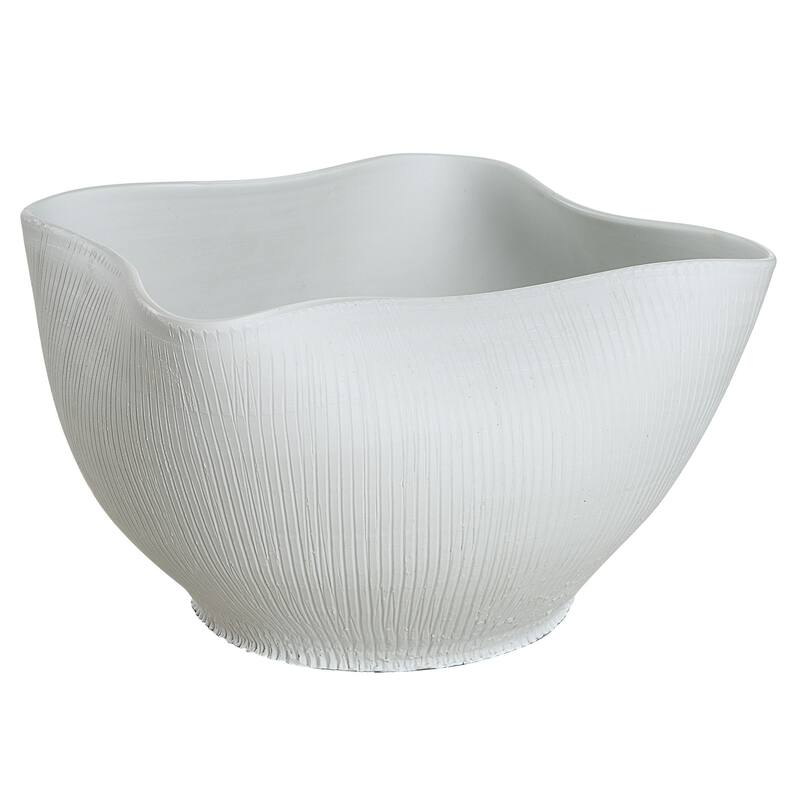 Renwil Gigi Indoor Ceramic Bowl, Off-White