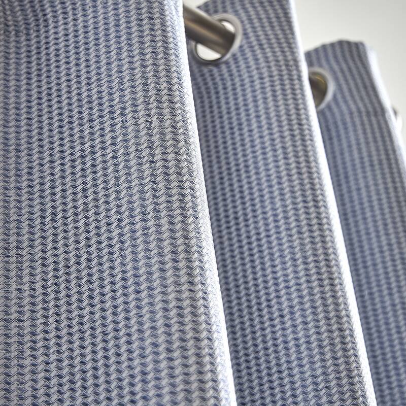 Martha Stewart Rivington Jacquard Curtain Panel Pair