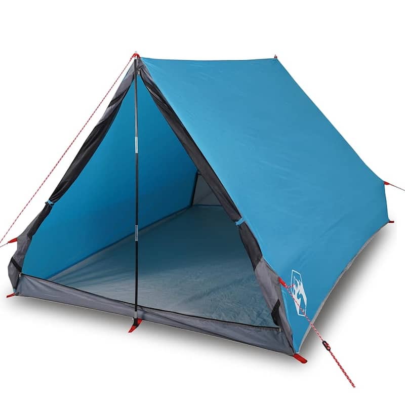 vidaXL Camping Tent A-Frame 2-Person Green Waterproof