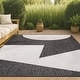 preview thumbnail 1 of 16, JONATHAN Y Lucian Modern Geometric Abstract Two-Tone Area Rug