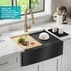 preview thumbnail 72 of 100, KRAUS Kore Workstation Farmhouse Apron Stainless Steel Kitchen Sink