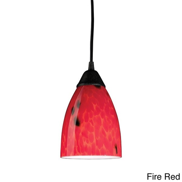 Red pendant light kitchen