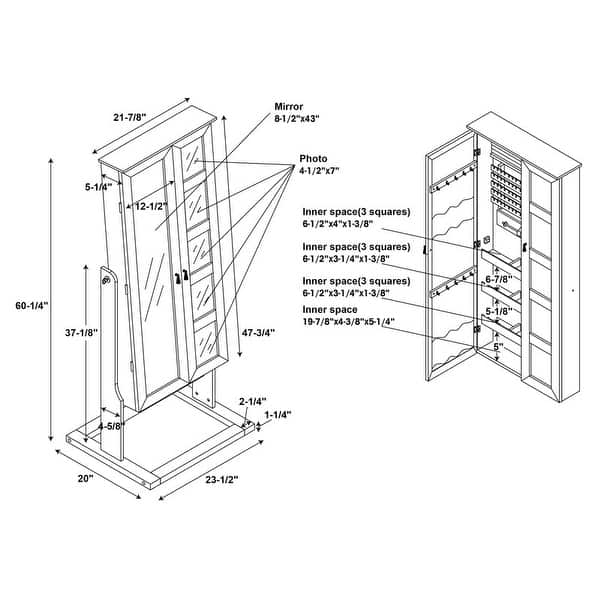 Linon Jasper Photo Armoire Bed Bath & Beyond 12036523