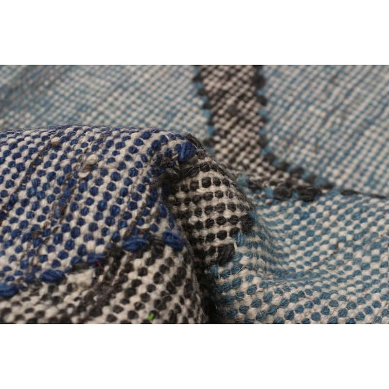 Ankara FW Grey Kilim 5'1" x 8'0" - 5'1 x 8'0