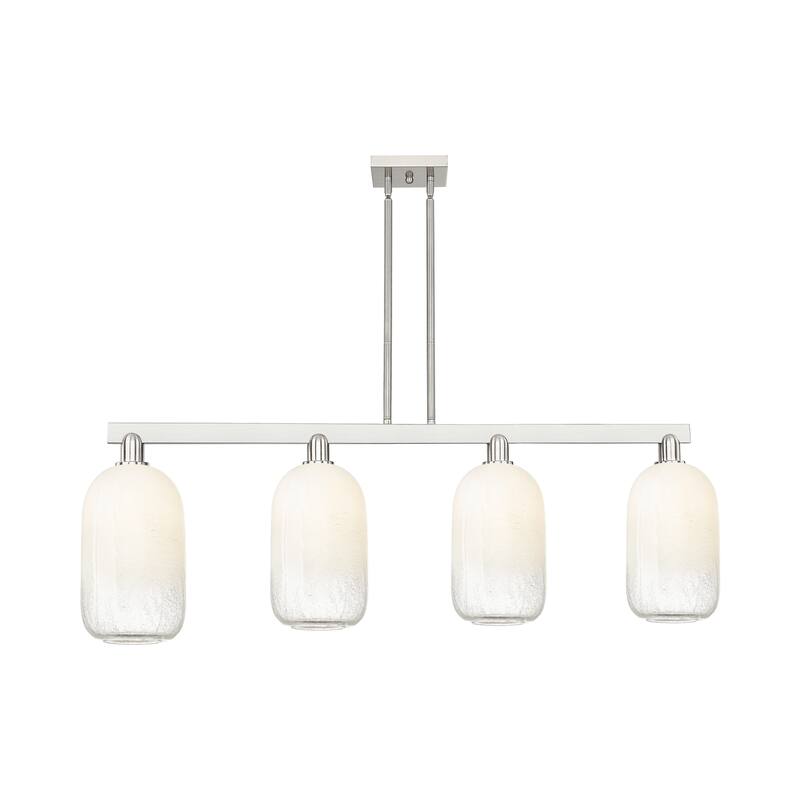 Innovations Lighting Urban Downtown - Brookhaven Cloche - 4 Light 48" Stem Hung Island Light