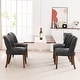 preview thumbnail 134 of 144, Wooden Dining Chairs Set of 2/4/6,Modern Fabric Upholstered Dining Room Chair Kitchen Chairs