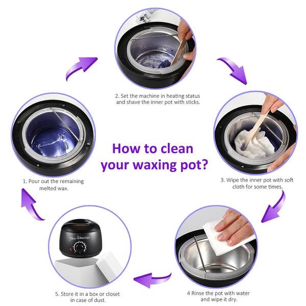 Shop Fitnate Stylish Electric Hair Removal Heater Hot Wax Warmer
