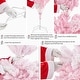 preview thumbnail 7 of 11, Yaheetech Premium 6ft/7.5ft Snow Flocked Artificial Decorative Christmas Tree, Pink