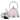 Creative Home 1.0 Qt. Stainless Steel Tea Infuser Kettle with Folding Handle, Removable Infuser Basket, Pink - 1.0 Quart