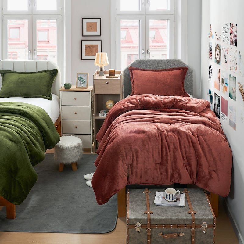 Me Sooo Comfy - Coma Inducer® Oversized Comforter Set - Roasted Russet