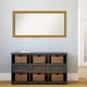 preview thumbnail 57 of 191, Wall Mirror Choose Your Custom Size - Extra Large, Townhouse Gold Wood