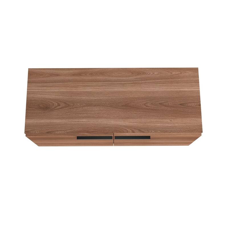 Beekman 35 In. Two Shelf Media Console Cabinet
