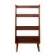 preview thumbnail 20 of 25, SEI Furniture Barrencroft Mid-century Modern Wood Leaning Ladder Bookcase