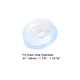 preview thumbnail 4 of 3, Rubber Sink Plug, 8pcs Clear Drain Stopper Fit 1-7/8" to 1-15/16" Drain