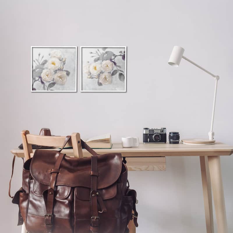 Stupell Country Blossoms Bundle Framed Giclee Art Design By Emily Ford (Set of 2)