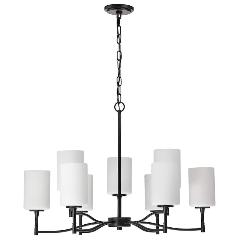 Nuvo Lighting 60/8209 Liam 9 Light 30" Wide Chandelier