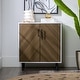 preview thumbnail 23 of 34, Middlebrook Lindesberg 28-inch Bookmatch Accent Cabinet