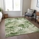 preview thumbnail 8 of 50, Machine Washable Indoor/ Outdoor Coastal Palm Chantille Rug