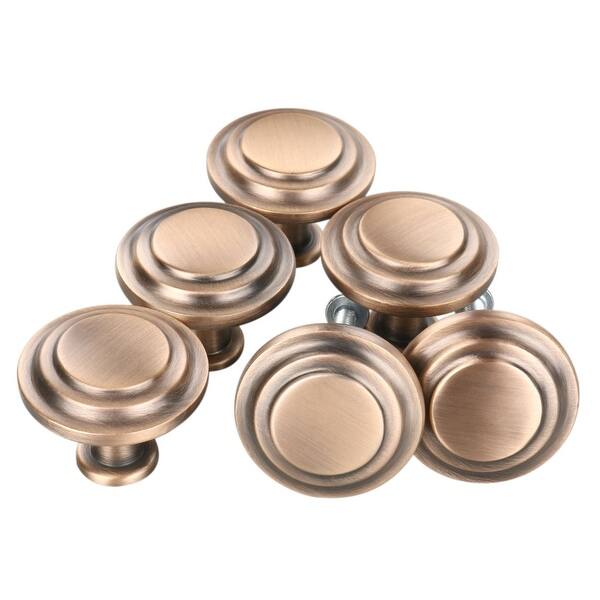 Shop 6 X Vintage Oil Rubbed Bronze Cabinet Pull Drawer Handle Knob