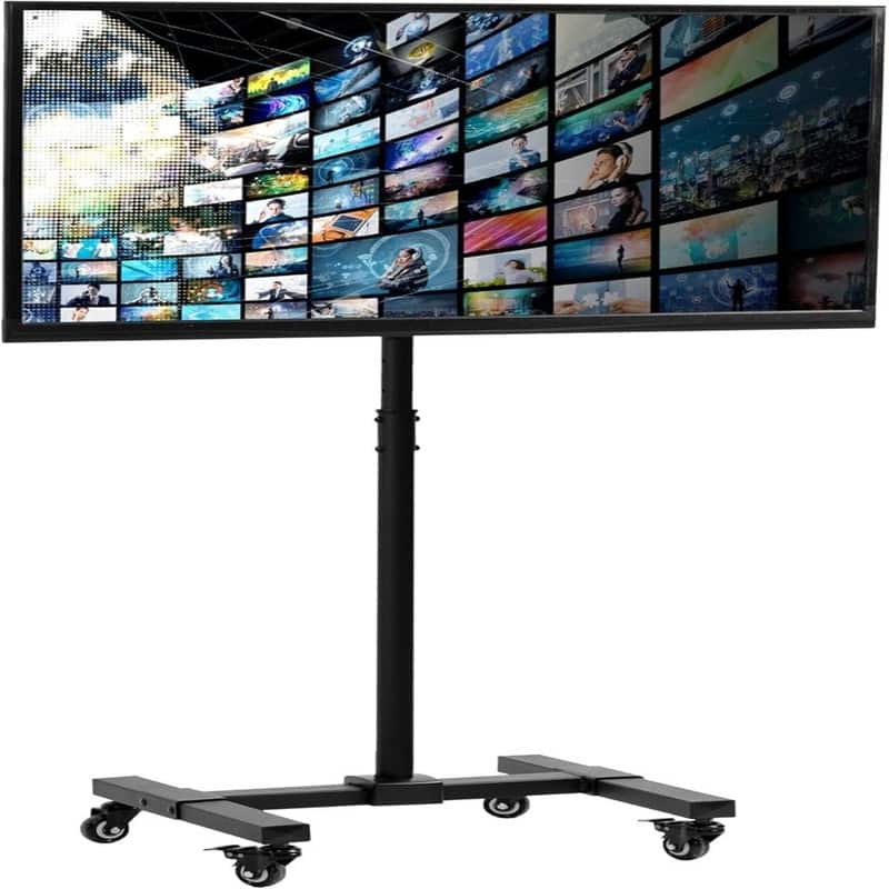Mobile TV Display Stand