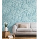 preview thumbnail 4 of 4, Fine Decor Dacre Light Blue Floral Wallpaper