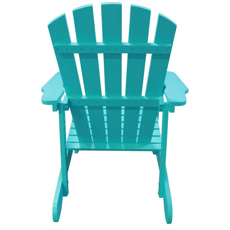 Leigh Country TX 38999 Adult Adirondack Chair Turquoise