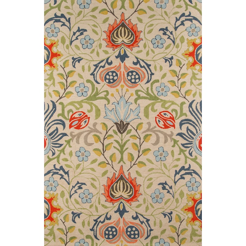 Momeni Newport Hand Tufted Wool Floral Area Rug - 2' x 3' - Multi - Runner/Rectangle