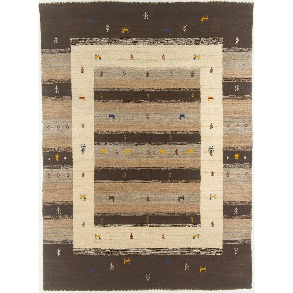 Bouquet Beige Area Rug - 4' 9'' X 6' 6'' - 4' 9'' X 6' 6''