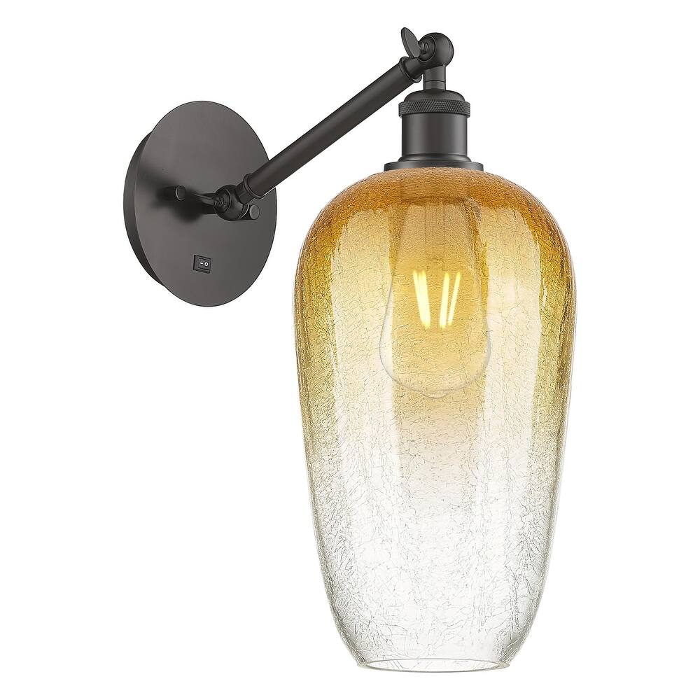 Innovations Lighting 317-1W-15-7 Brookhaven Flute Sconce Brookhaven