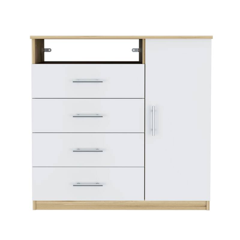 FM Furniture Carolina Dresser with 4 Drawers