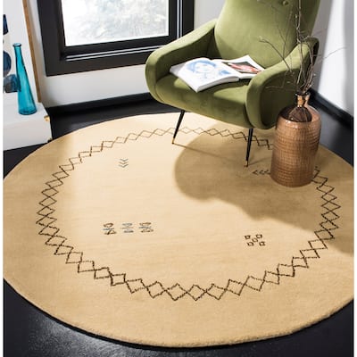 SAFAVIEH Handmade Himalaya Ciera Modern Hand-spun Wool Rug