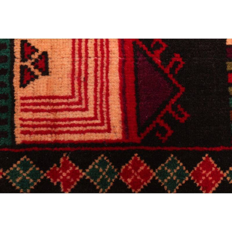 ECARPETGALLERY Hand-knotted Teimani Red Wool Rug - 2'8 x 4'7