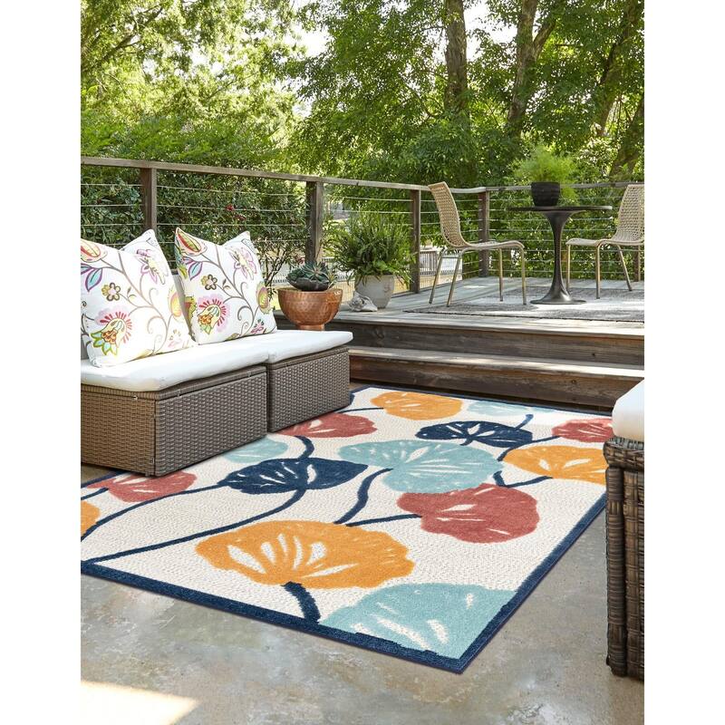 Outdoor Helena Collection Area Rug