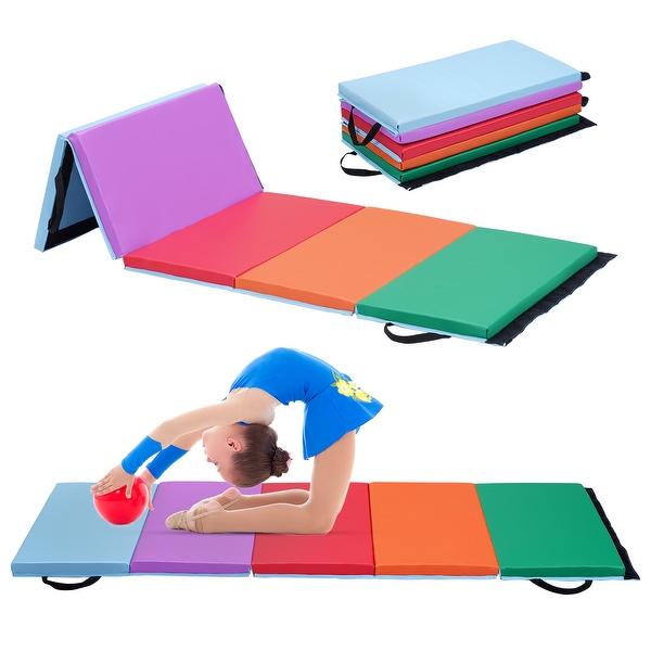 Folding gymnastics mats for sale deals