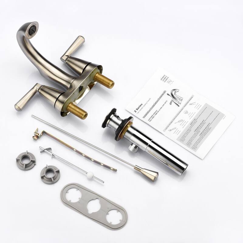Ultra Faucets Z Collection Two-Handle 4" Centerset Lavatory Faucet